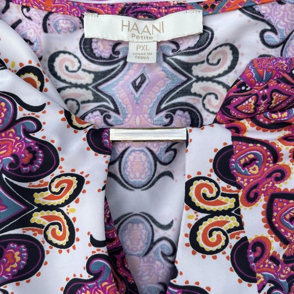 Haani Sleeveless Multi Pattern Stretchy Mini Dress Size PXL - Picture 5 of 10